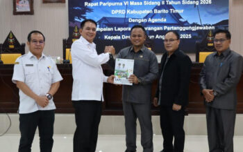 LKPJ, Bupati Yamin: Ekonomi Bartim Tumbuh 3,9 Persen