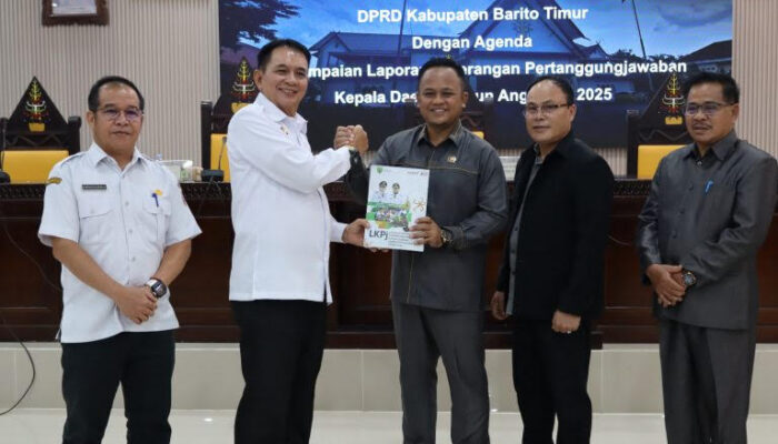 LKPJ, Bupati Yamin: Ekonomi Bartim Tumbuh 3,9 Persen