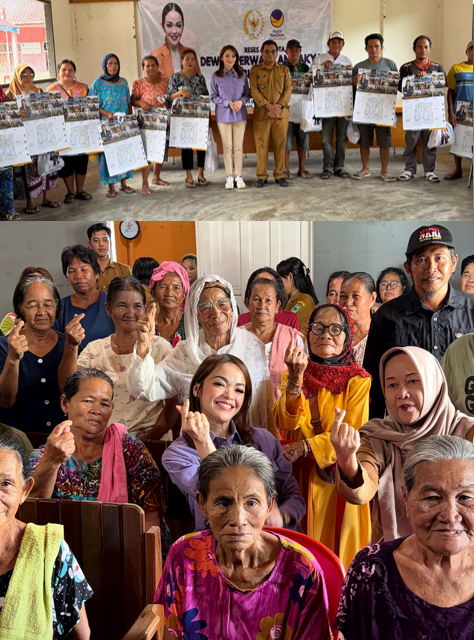 Andina Narang Serap Aspirasi Warga Kecamatan Timpah, Warga Kapuas Sangat Apresiasi 