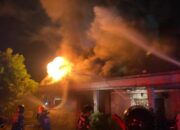 Kafe Houla Coffee Ludes Terbakar Usai Sahur