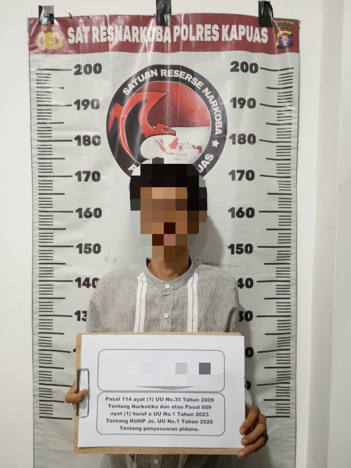 Simpan Sabu di Kotak Rokok, Warga Sari Pulau Ditangkap