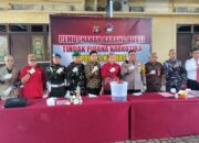 Disaksikan Wabup, Polres Kapuas Musnahkan 167,16 Gram Sabu