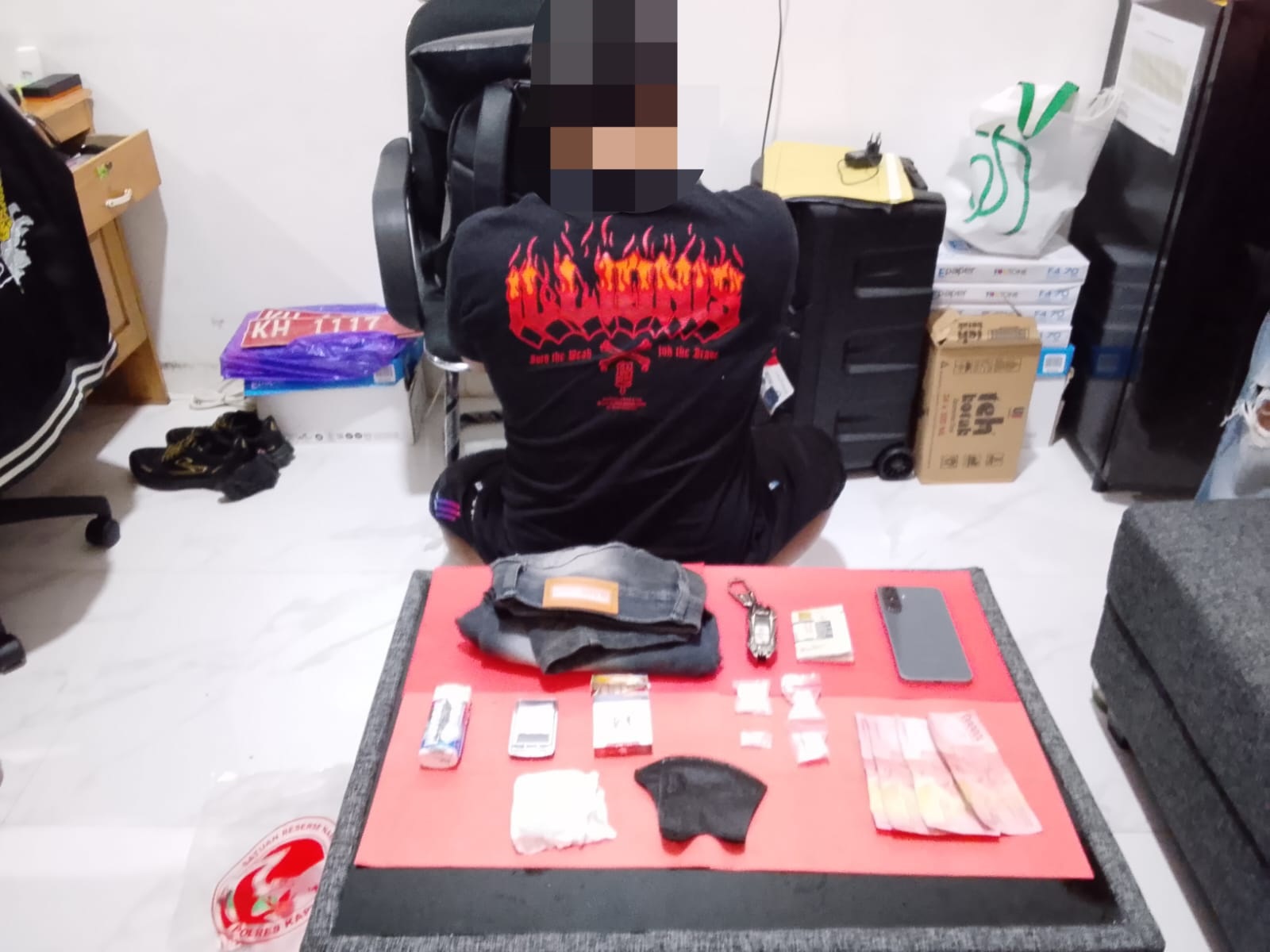 Bawa Sabu 15,47 Gram, Warga Pulau Petak Ditangkap