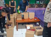 Razia THM, Polsek Arsel Amankan Puluhan Botol Miras