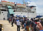 Angkut 617 Penumpang, KM Lawit Tinggalkan Pelabuhan Sampit Menuju Surabaya