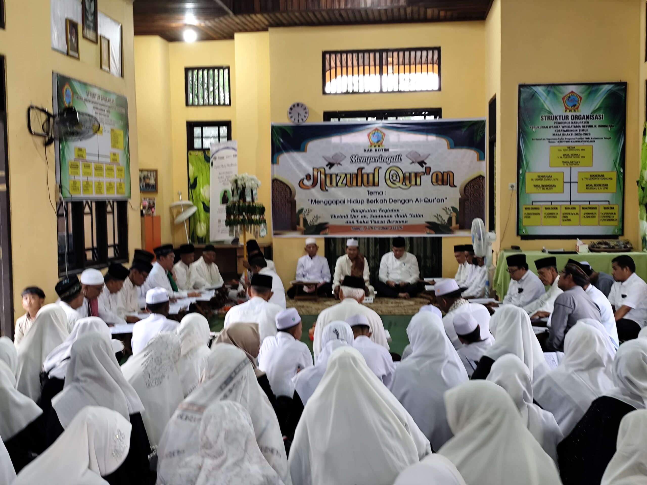 PWRI Kotim Gelar Khotmil Al-Qur’an dan Santuni Anak Yatim dalam Peringatan Nuzulul Quran