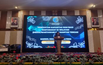KemenHAM Kalteng Gandeng Wartawan Edukasi Masyarakat Pentingnya Penghormatan Terhadap HAM