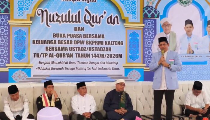 BKPRMI Kalteng Berbagi Kebahagiaan Bersama Ratusan Ustadz-Ustadzah di Momen Nuzulul Qur’an