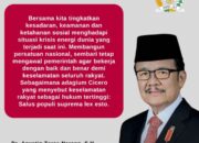 KONFLIK TIMUR TENGAH-Teras Narang Imbau Masyarakat Hemat Energi