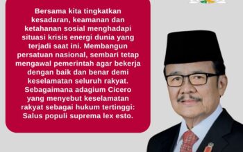 KONFLIK TIMUR TENGAH-Teras Narang Imbau Masyarakat Hemat Energi