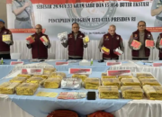 Bawa 30 Kg Sabu dan 15.056 Ekstasi, Warga Palangka Raya Ditangkap