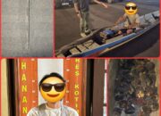 Gunakan Sampan, Pria Ini Ditangkap Curi Buah Sawit