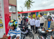 Bupati Kobar Sidak Ke SPBU, Pastikan Stok BBM Aman