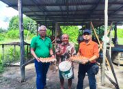 PELATIHAN PT KKP-Poktan Desa Tangar Olah Pakan Ayam Petelur