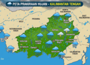 3-9 April, Kalteng Hujan Disertai Petir