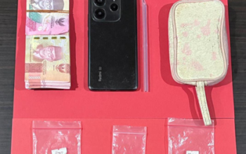 Laporan Warga, Ditresnarkoba Polda Kalteng Tangkap Terduga Pengedar Sabu di Bereng Bengkel