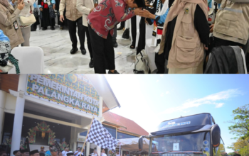 Wagub dan Wali Kota Lepas Jemaah Calon Haji