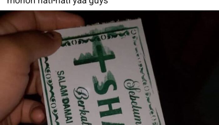 Ramai di Medsos, Stiker “Shaloom” Diduga Jadi Modus Kejahatan