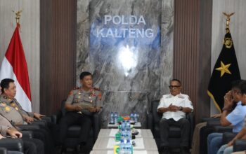 Kapolda Terima Kunjungan IOF Kalteng