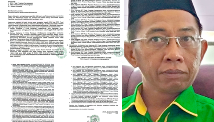 DPP PPP Batalkan Pengesahan Plt Se-Indonesia