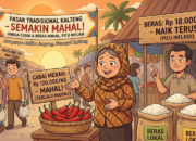 Harga Cabai dan Beras Mahal Picu Inflasi Kalteng