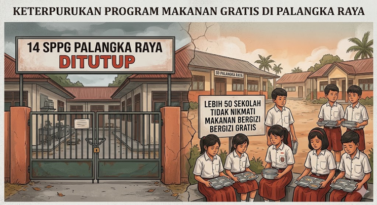 14 SPPG Ditutup, Lebih 50 Sekolah Tidak Nikmati Makan Bergizi Gratis
