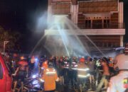 Diduga Timbun BBM, Ruko, 3 Mobil, 6 Motor Hangus Terbakar