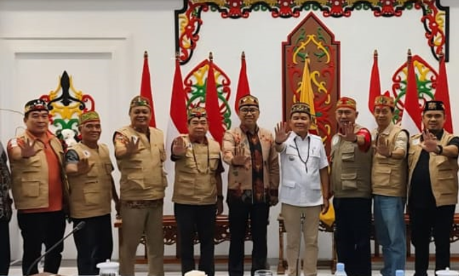 Gubernur Agustiar Perintahkan Kadis PUPR Kalteng an GDAN Secepatnya Dirikan Posko Terpadu Anti Narkoba Di Puntun