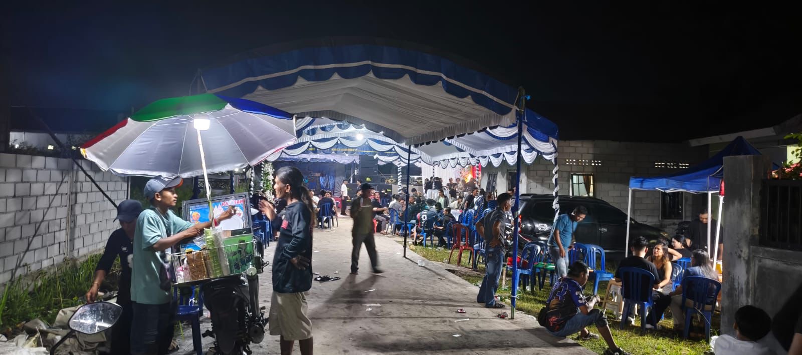 Pesta Pernikahan Ricuh, Hiburan Dibubarkan Polisi