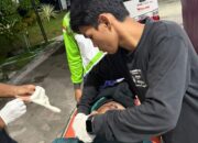 Hindari Pemotor Lain, Pengendara Honda CB 150 R Tewas Laka Tunggal di Jalan Ahmad Yani