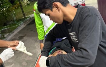 Hindari Pemotor Lain, Pengendara Honda CB 150 R Tewas Laka Tunggal di Jalan Ahmad Yani