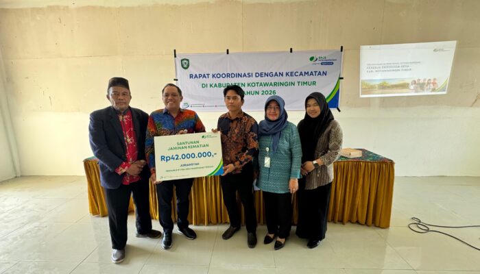 Ahli Waris Terima Santunan Rp42 Juta, BPJS Ketenagakerjaan Pastikan Perlindungan Pekerja Hingga ke Desa