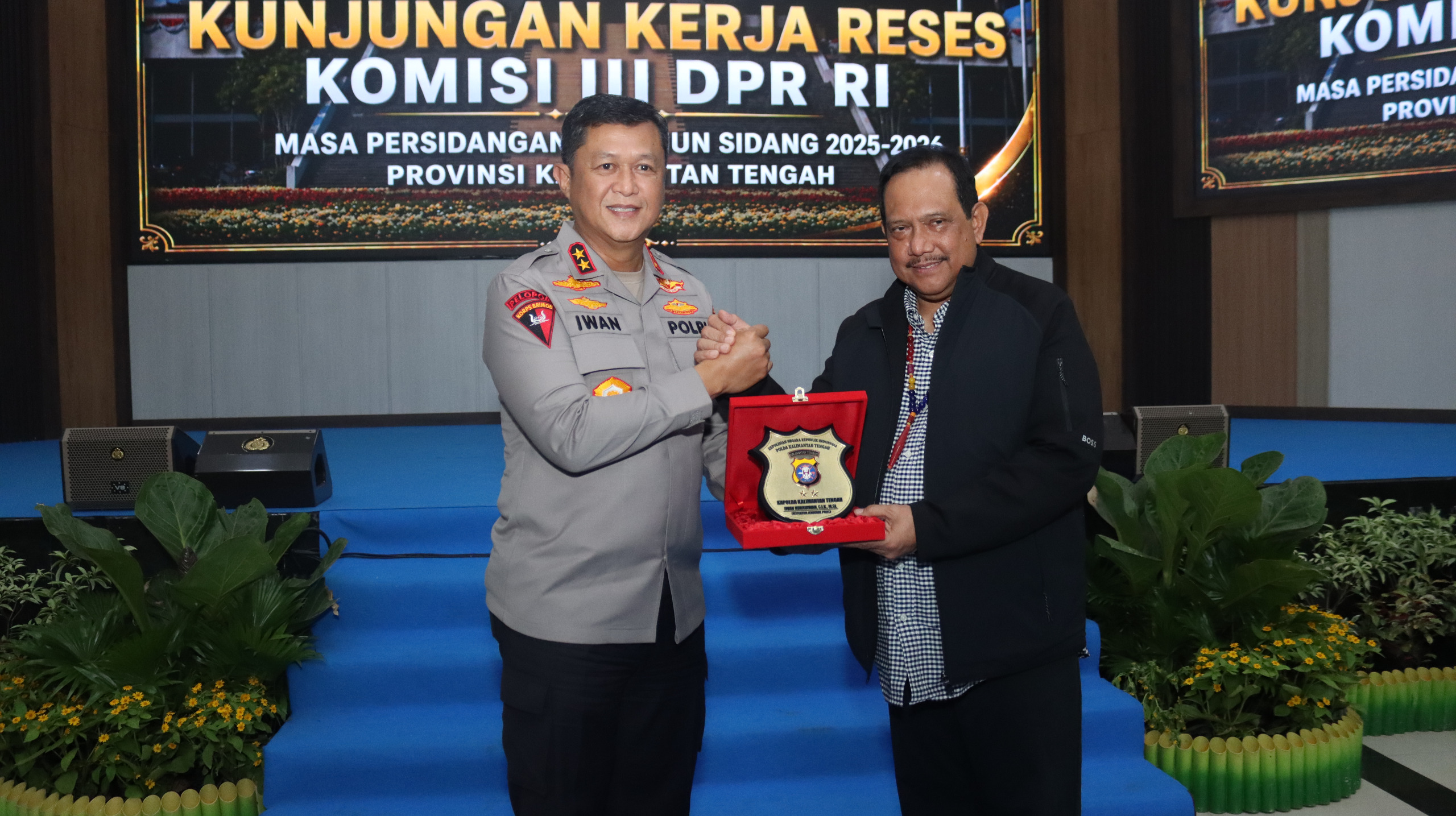 Komisi III DPR RI Apresiasi Kinerja Polda Kalteng