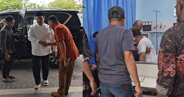 Kadishut Kalteng Mulai Pulih, Wagub Jenguk dan Beri Dukungan 