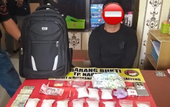 Kurir Narkoba Ditangkap Bawa 1 Kg Sabu di Sukamara