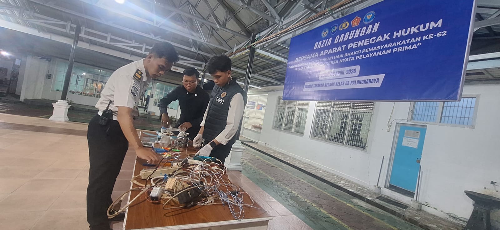 Zero Tolerance, Rutan Palangka Raya Razia Gabungan