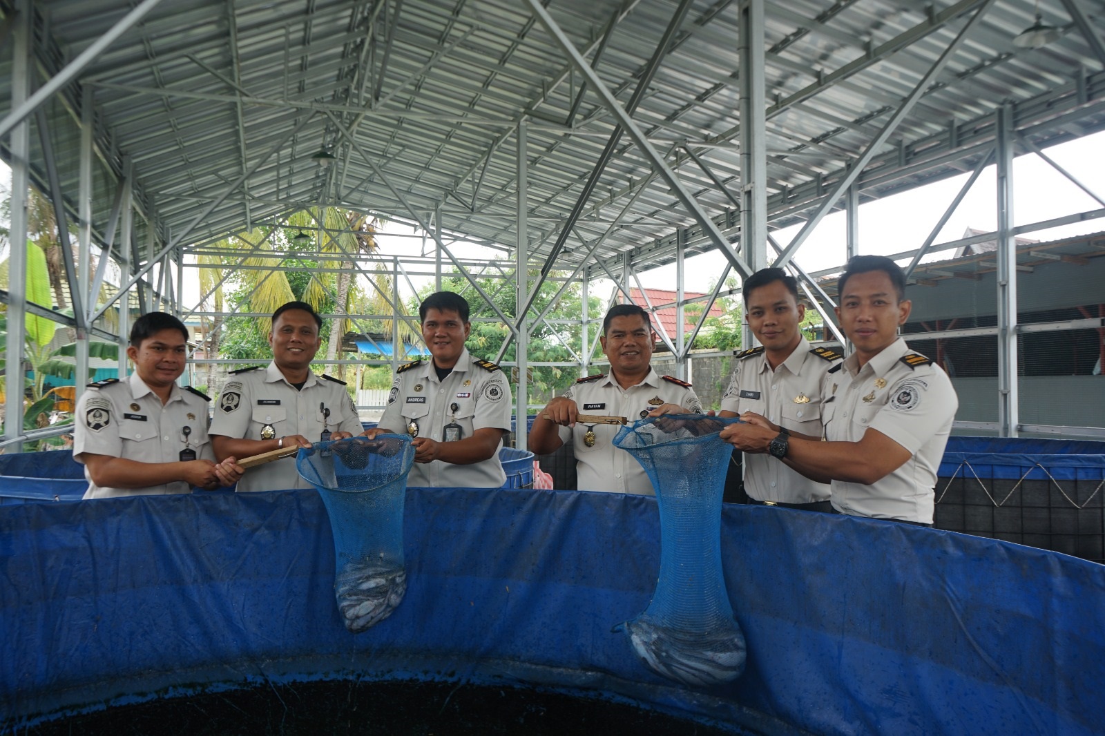 Januari-April, Rutan Palangka Raya Sukses Panen 1,2 Ton Lele