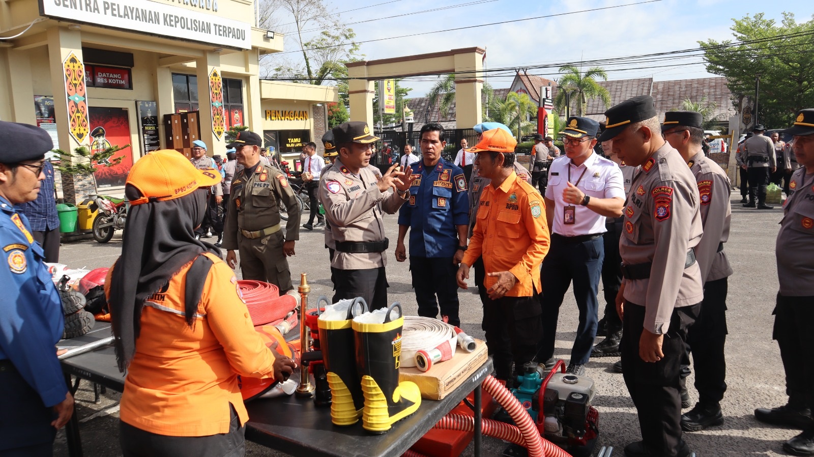 Wakapolres Kotim Pastikan Personel dan Sarpras Siap Pakai