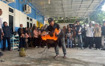 Cegah Kebakaran Dapur, Damkar Palangka Raya Latih Pengelola SPPG