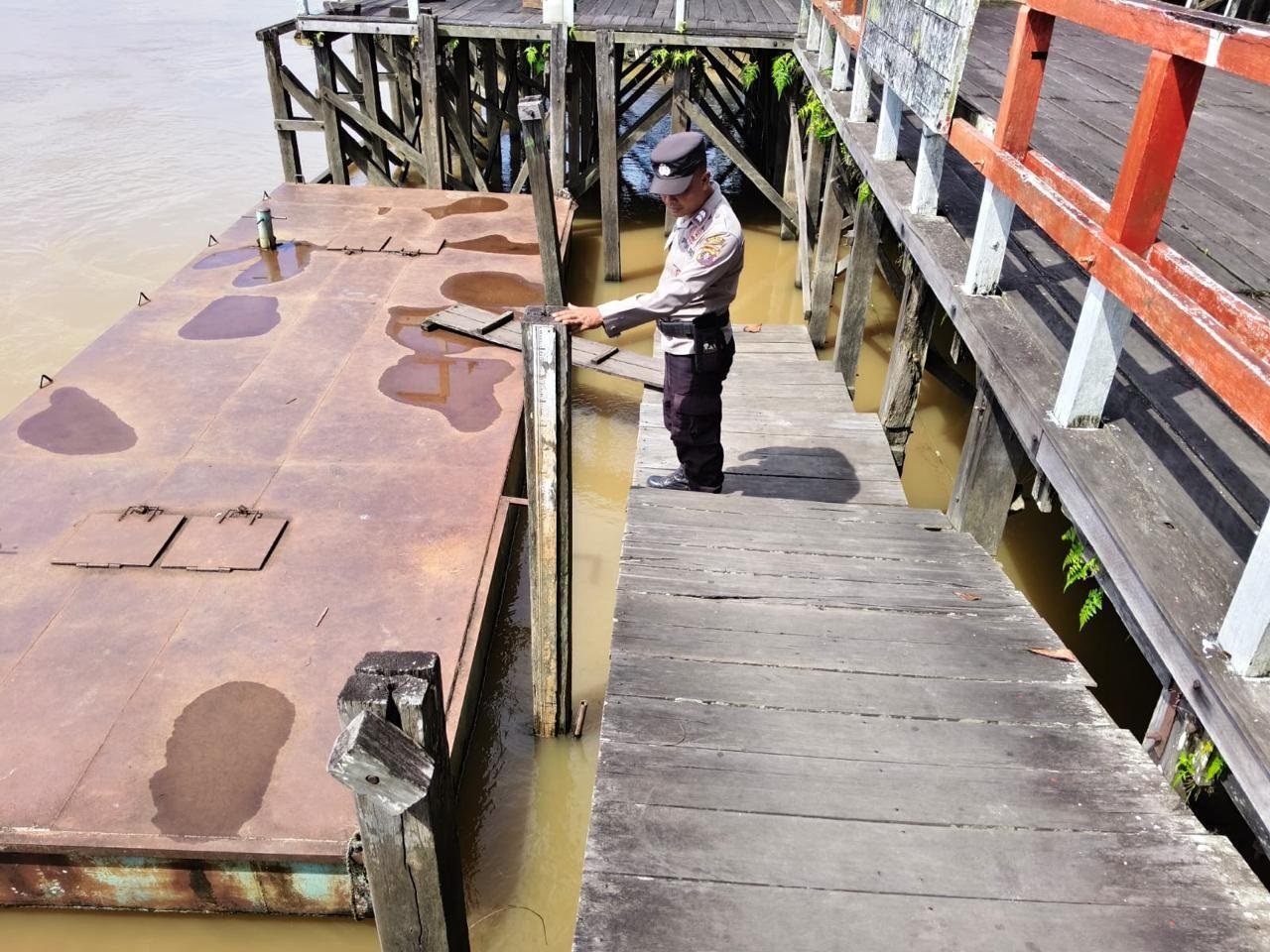 Polisi Intensifkan Pemantauan Debit Air DAS Seruyan