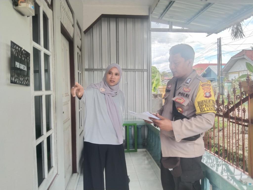 Sambangi Warga, Polisi Sosialisasikan Kewaspadaan Curanmor