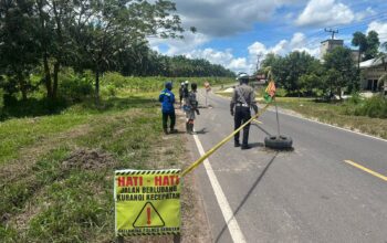 Satlantas Seruyan Petakan Titik Rawan Laka