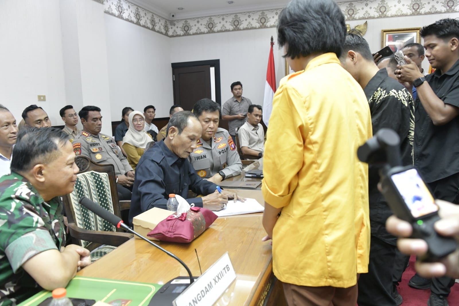 DPRD Kalteng Terima Aspirasi Aliansi REFORMATI