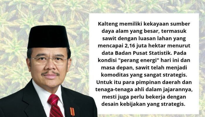 Teras: Kalteng Kaya Sumber Biodiesel Harus Dimanfaatkan