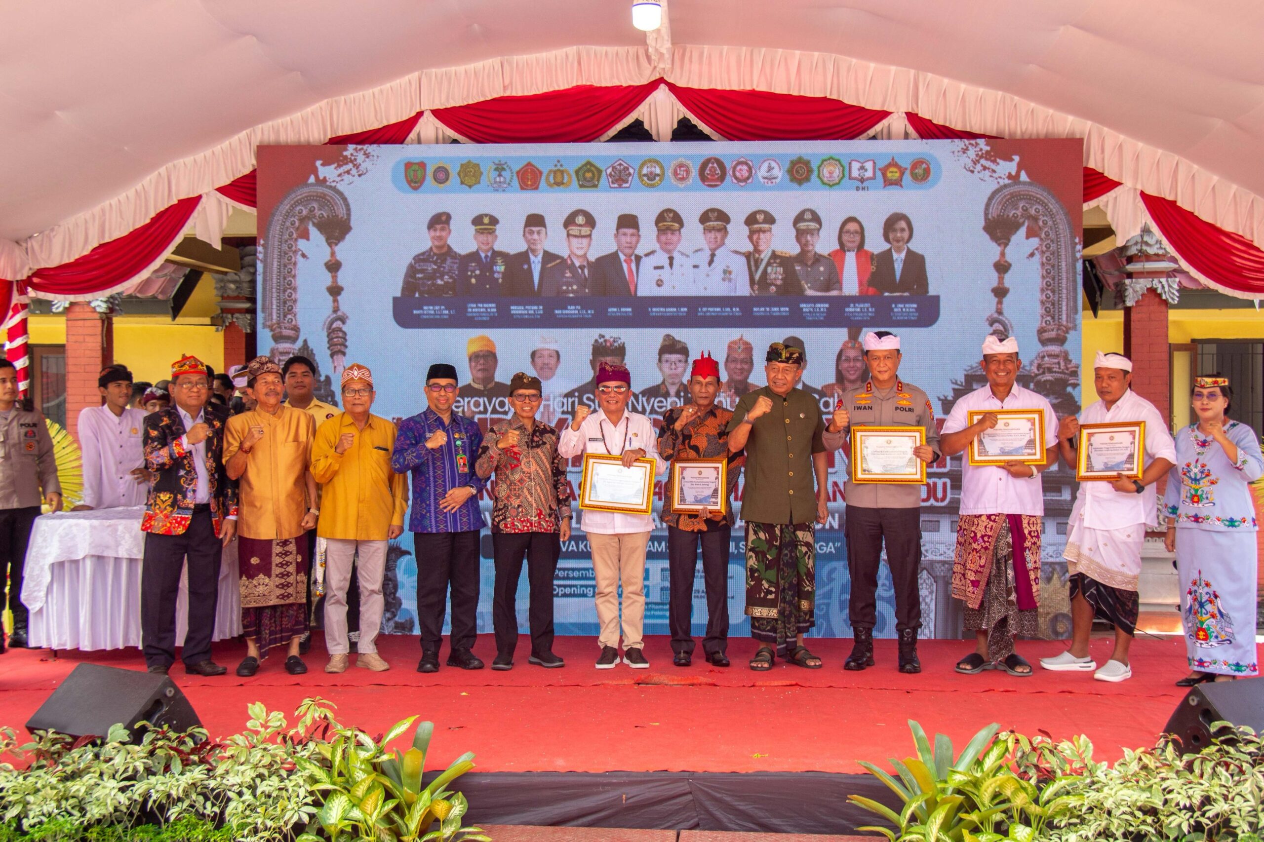 DHARMA SHANTI NYEPI SAKA 1948-Gubernur Perkuat Persatuan dan Nilai Kearifan Lokal