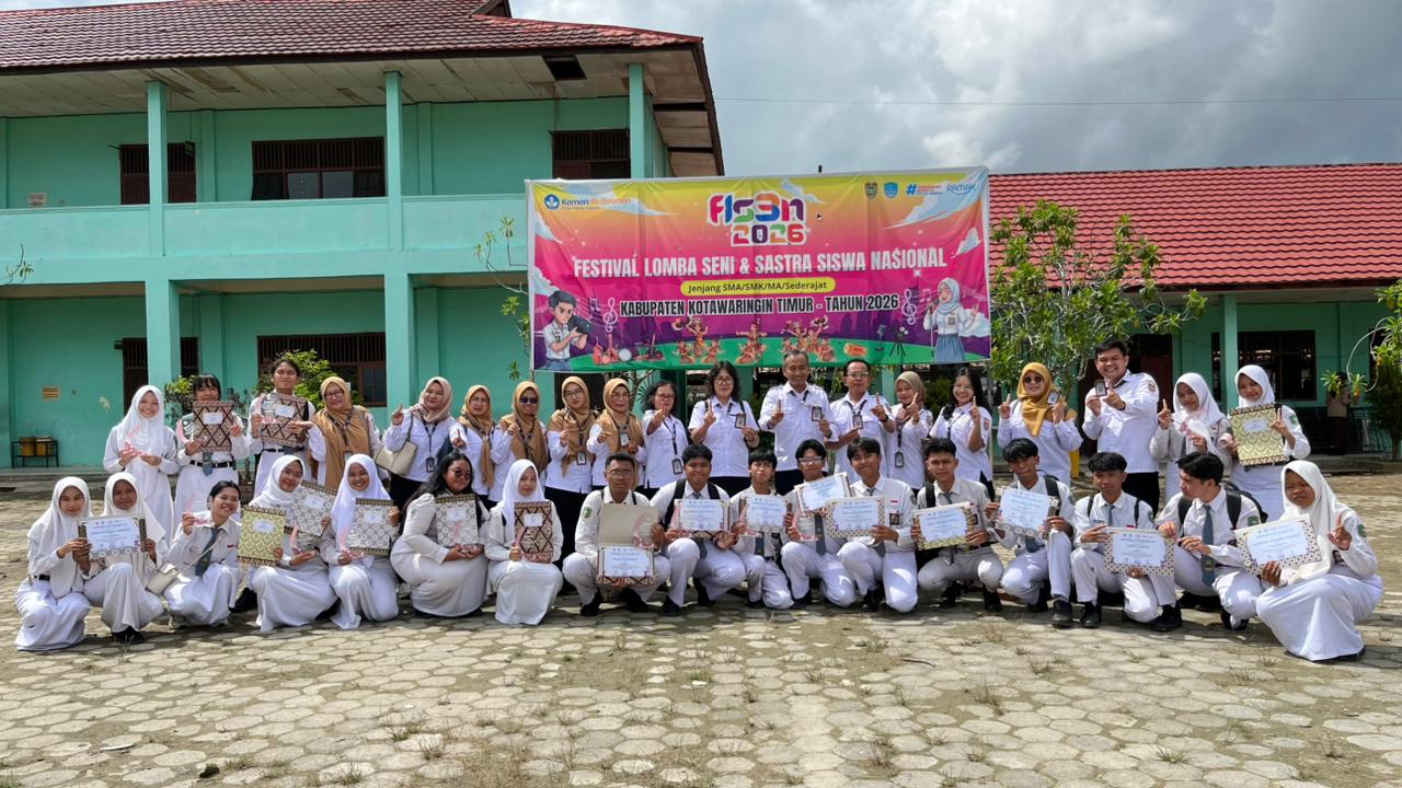 SMAN 1 Sampit Dominasi FLS3N 2026 Tingkat Kabupaten Kotim