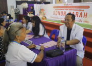 Wujud Kasih Sesama, GKE Panarung Rayakan Paskah dan HUT ke-32 dengan Donor Darah dan Cek Kesehatan Gratis