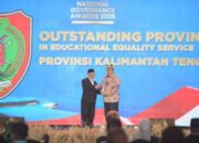 Pemprov Kalteng Raih Penghargaan Pendidikan National Governance Awards 2026