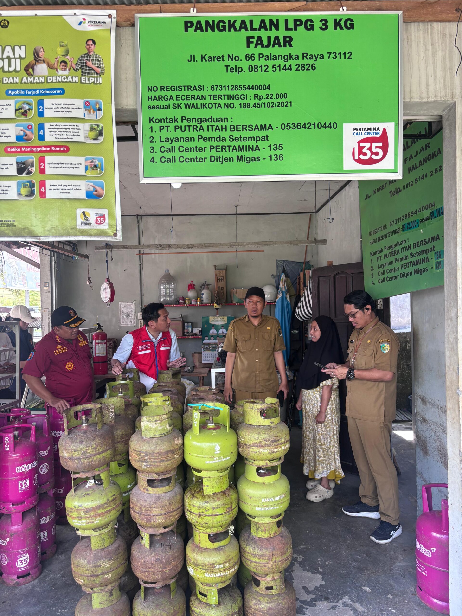 Pertamina Tegaskan Stok LPG di Kalimantan Tengah Aman, Isu Kelangkaan Dipastikan Hoaks