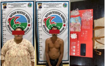 Pasutri Bandar Sabu Seruyan Ditangkap